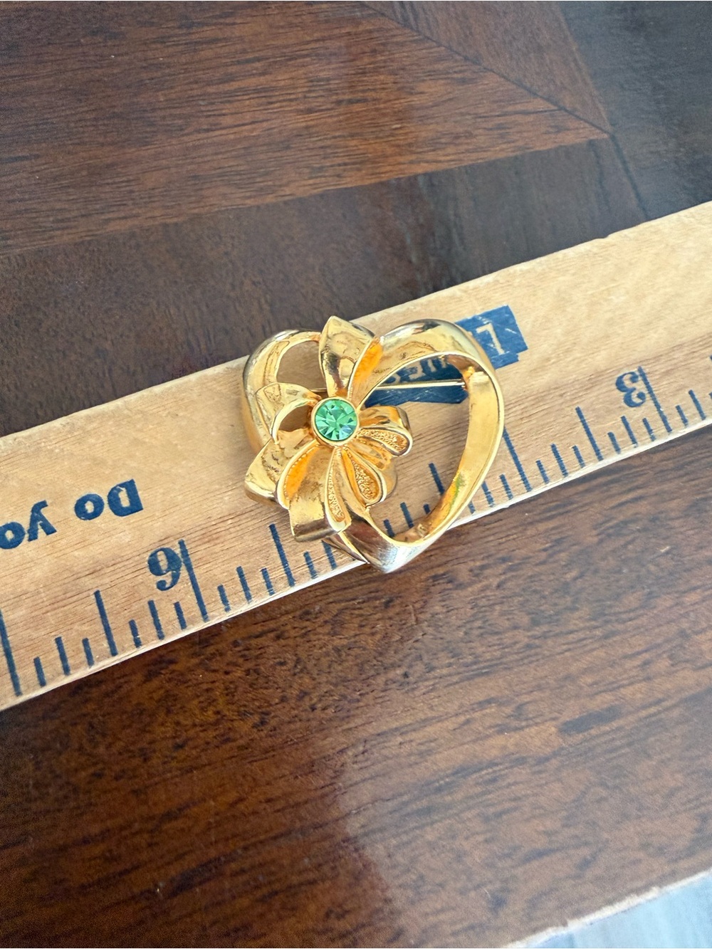 Vintage Avon Heart Brooch